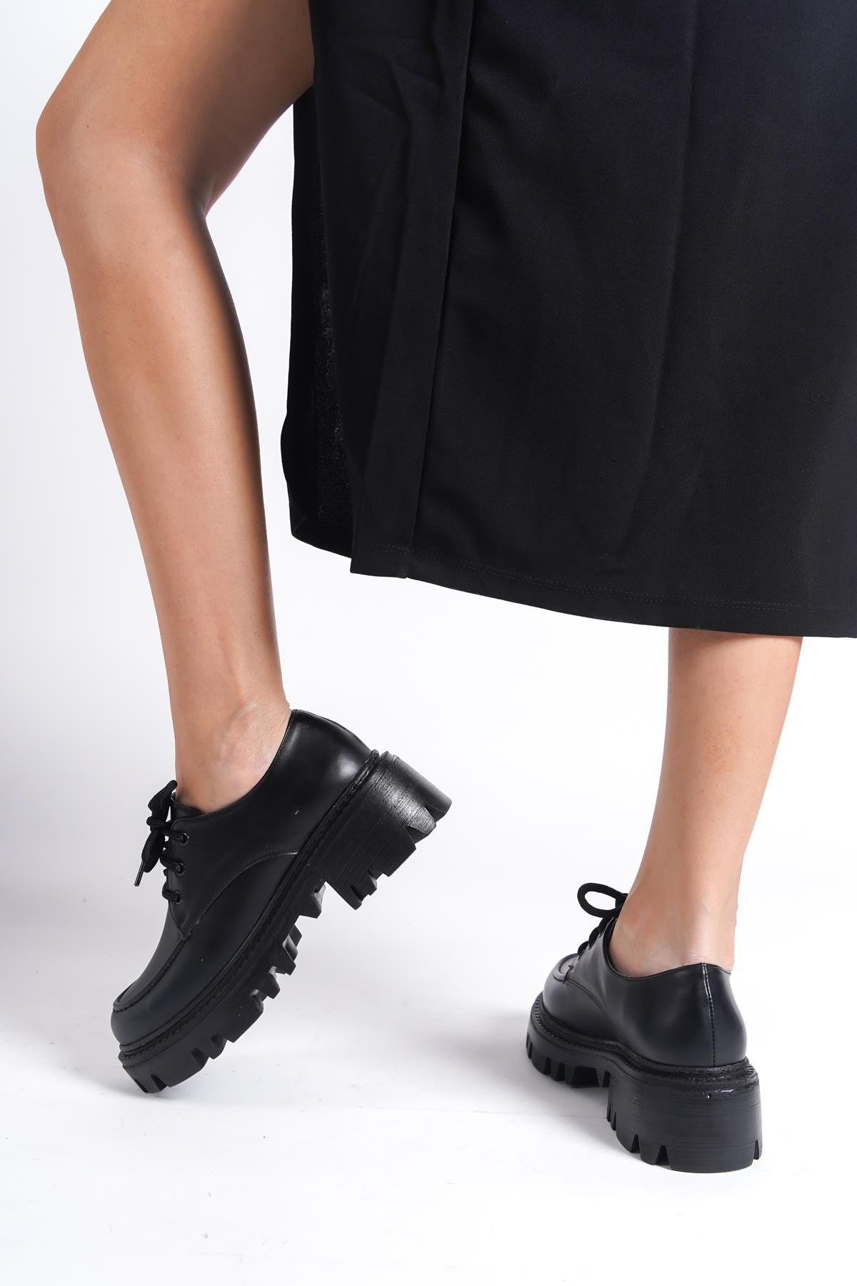 Günlük Bağcıklı Rahat Ayakkabı Loafer