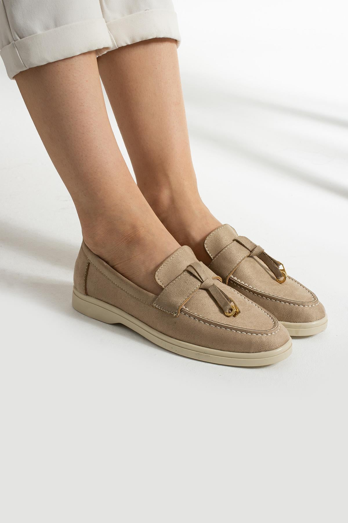 Kadın Günlük Loafer Ayakkabı Rahat ve Ergonomik
