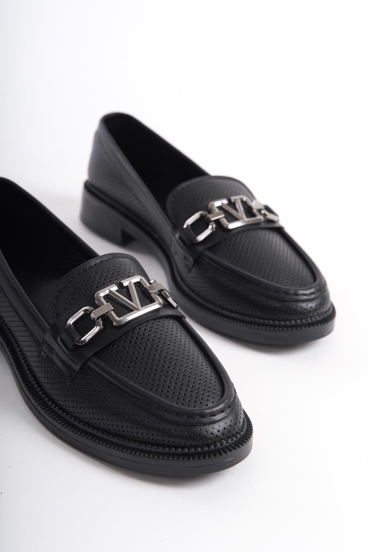 Kadın Günlük Loafer V Toka Makosen Ayakkabı