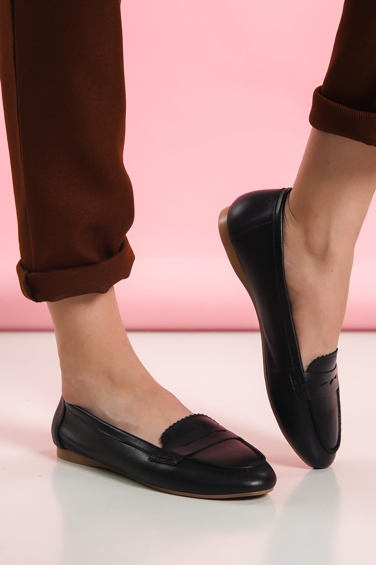 Kadın Hakiki Deri Loafer