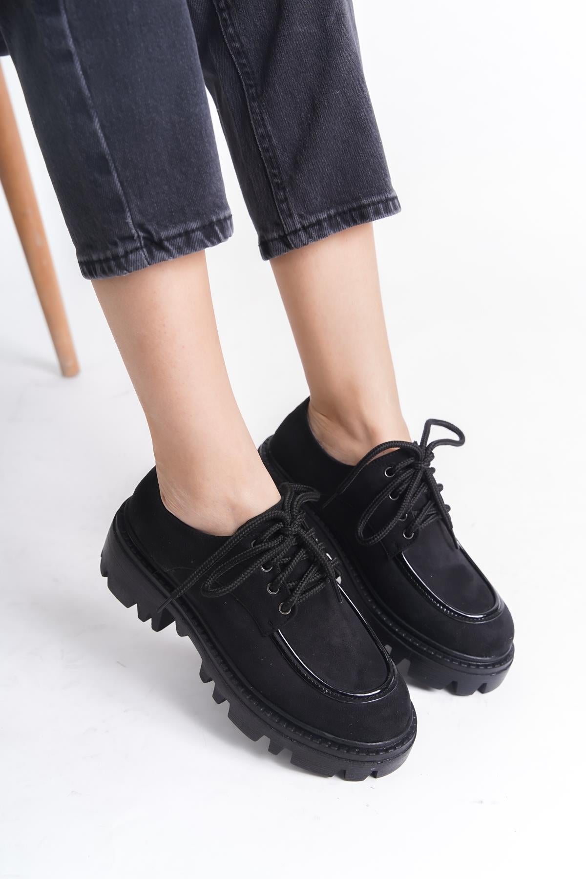 Kadın Loafer Bağcıklı Günlük Ayakkabı