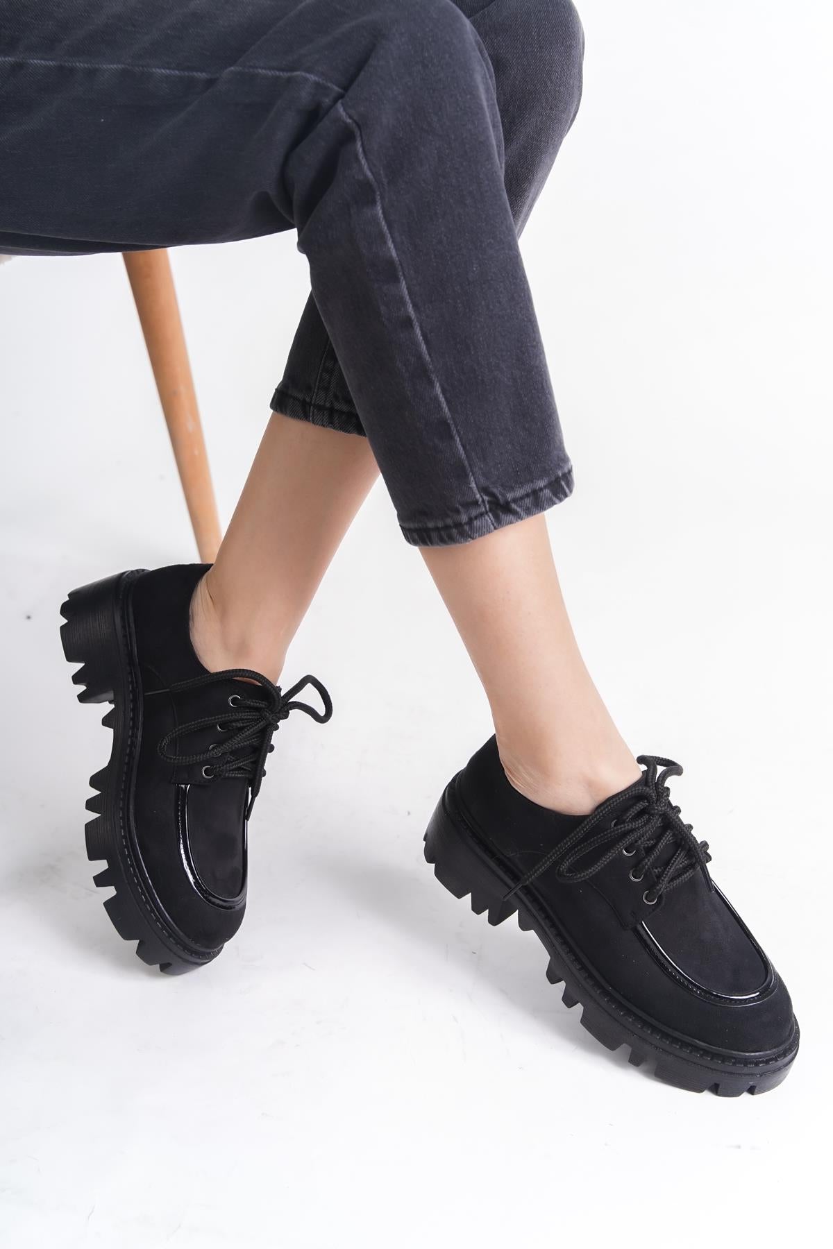 Kadın Loafer Bağcıklı Günlük Ayakkabı
