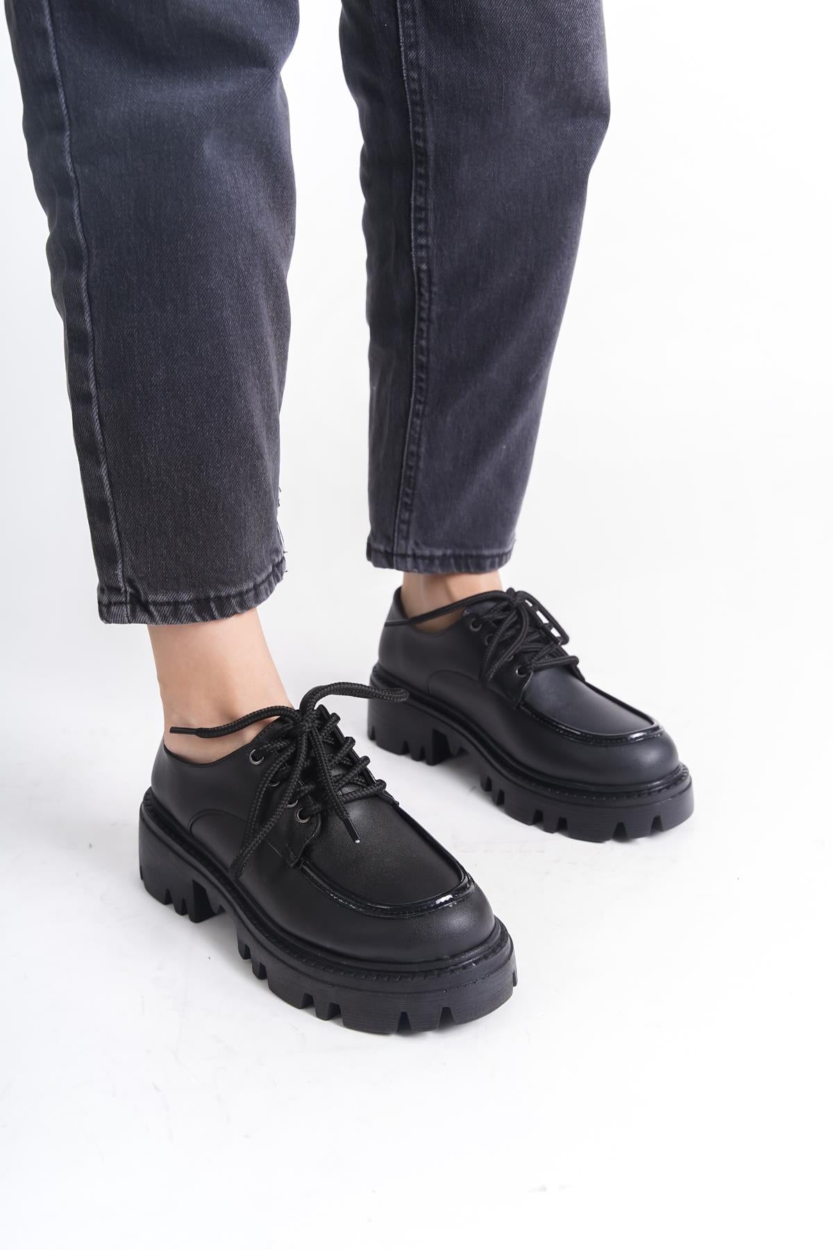 Kadın Loafer Bağcıklı Günlük Ayakkabı