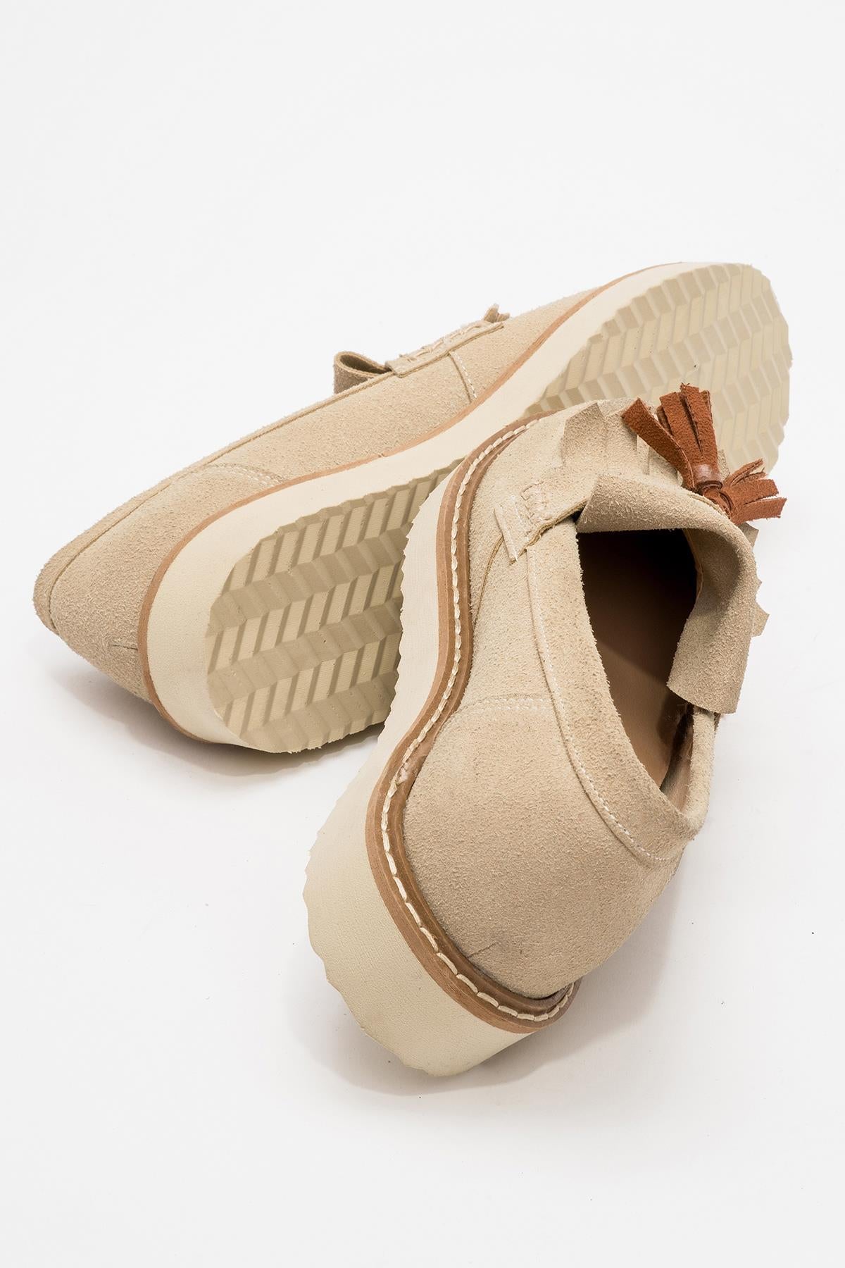 Kadın Loafer Püsküllü Günlük Rahat Ergonomik Ayakkabı