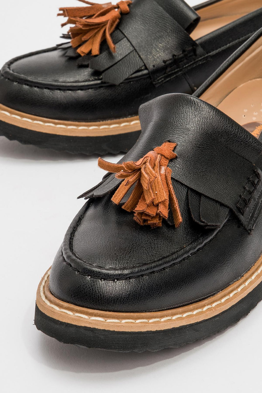 Kadın Loafer Püsküllü Günlük Rahat Ergonomik Ayakkabı