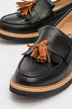 Kadın Loafer Püsküllü Günlük Rahat Ergonomik Ayakkabı