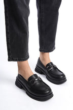 Kadın Makosen Ayakkabı Rahat Loafer (4cm)