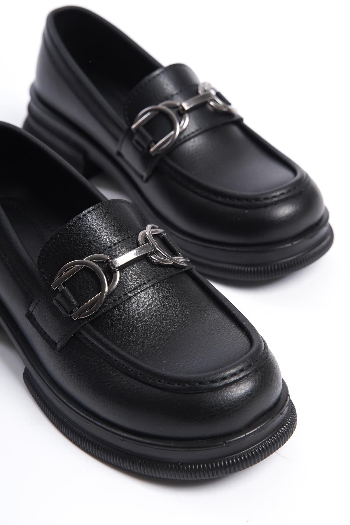 Kadın Makosen Ayakkabı Rahat Loafer (4cm)