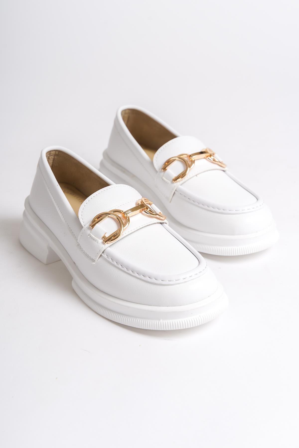 Kadın Makosen Ayakkabı Rahat Loafer (4cm)