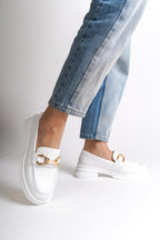 Kadın Makosen Ayakkabı Rahat Loafer (4cm)