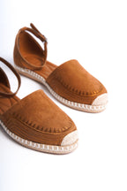 Taba Kadın Nakışlı Espadril Hasır Taban Etnik