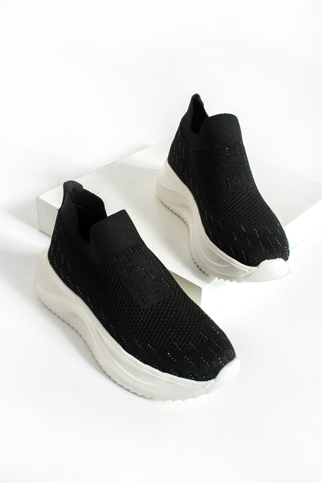 Kadın Spor Ayakakbı Slip On Sneaker Yüksek Rahat Ergonomik