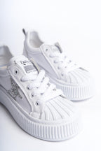 Beyaz Kadın Spor Ayakakbı Sneaker Yüksek Rahat Ergonomik