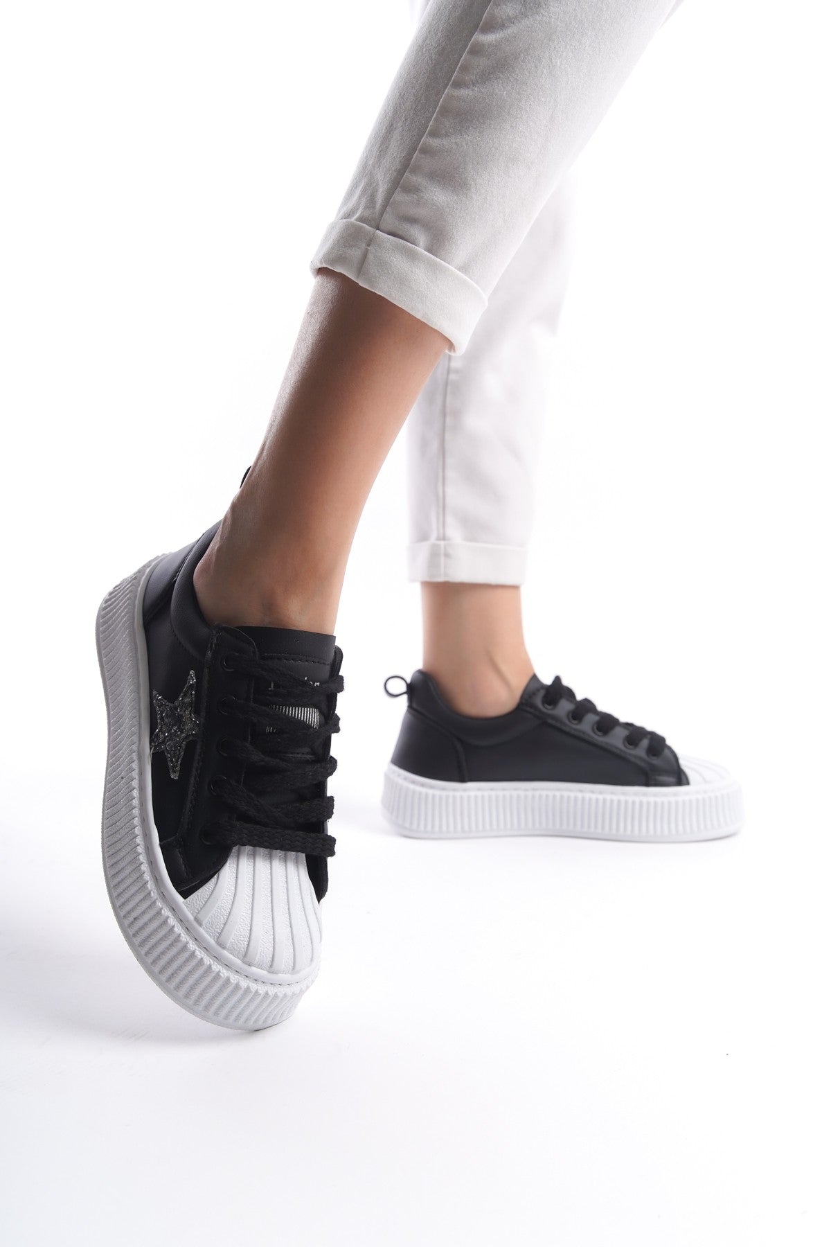 Kadın Spor Ayakakbı Sneaker Yüksek Rahat Ergonomik
