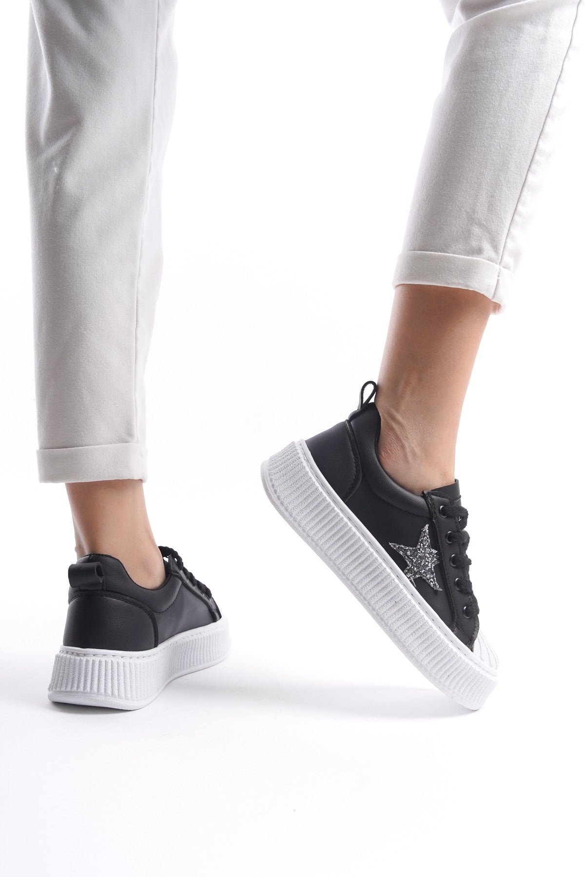 Kadın Spor Ayakakbı Sneaker Yüksek Rahat Ergonomik